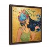 Water Nymph: Print On Canvas, Square Frame - Image 22