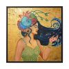 Water Nymph: Print On Canvas, Square Frame - Image 41