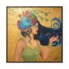 Water Nymph: Print On Canvas, Square Frame - Image 61