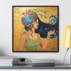 Water Nymph: Print On Canvas, Square Frame - Image 64