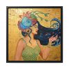 Water Nymph: Print On Canvas, Square Frame - Image 25