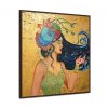 Water Nymph: Print On Canvas, Square Frame - Image 54