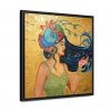 Water Nymph: Print On Canvas, Square Frame - Image 34