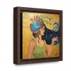Water Nymph: Print On Canvas, Square Frame - Image 6
