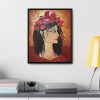 Salsa Dancer: Print on Canvas, Vertical Frame - Image 4