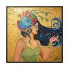 Water Nymph: Print On Canvas, Square Frame - Image 49