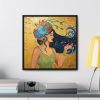 Water Nymph: Print On Canvas, Square Frame - Image 36