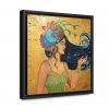 Water Nymph: Print On Canvas, Square Frame - Image 18