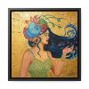 Water Nymph: Print On Canvas, Square Frame - Image 17